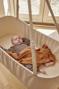 Membantu® Babywiege/Federwiege natur