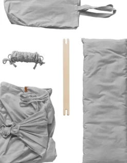 Membantu® Federwiege Basic Set grau