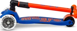 Micro Scooter Maxi Micro Deluxe Foldable neon LED blaze orange