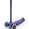 Micro Scooter maxi micro Deluxe LED blue