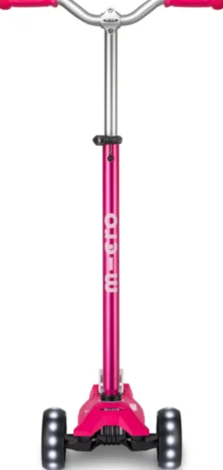 Micro Scooter maxi micro deluxe pro LED pink