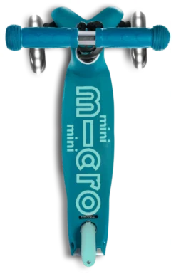 Micro Scooter mini micro Deluxe LED aqua