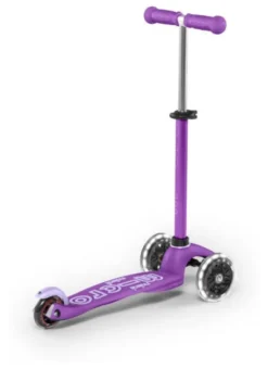 Micro Scooter mini micro Deluxe LED lila