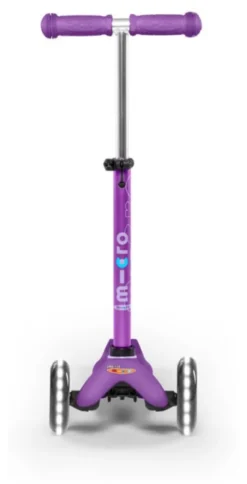 Micro Scooter mini micro Deluxe LED lila