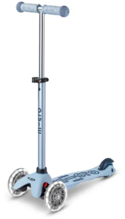 Micro Scooter mini micro Deluxe Rock & Go LED ocean slate