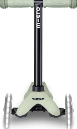 Micro Scooter mini micro Deluxe Rock & Go LED olive sage