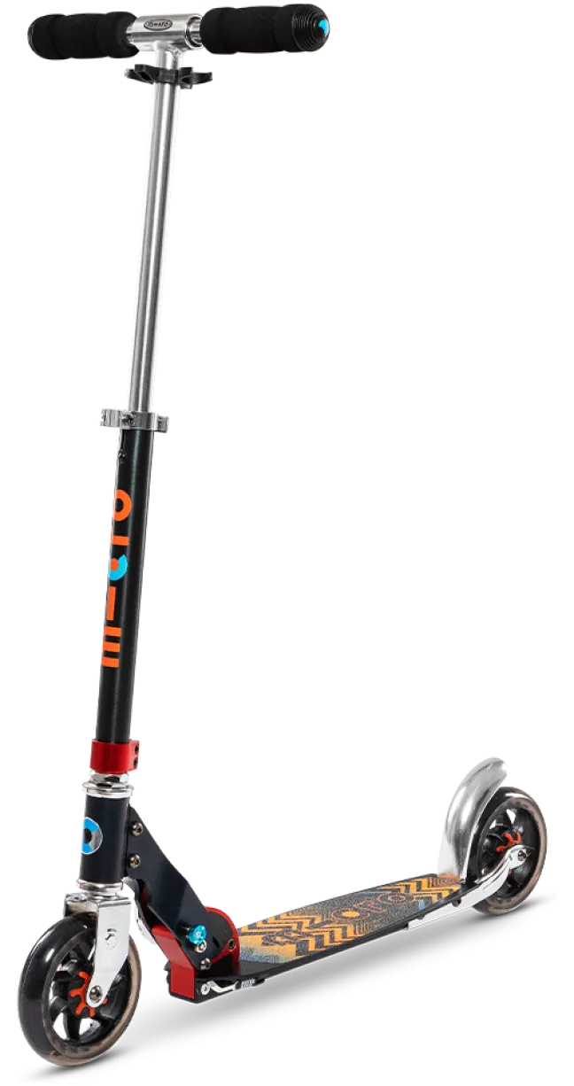 Micro Scooter Speed+ schwarz/orange