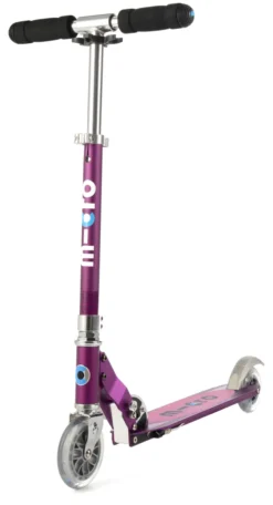 Micro Scooter Sprite lila metallic mit Streifen
