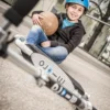 Micro Scooter Sprite schwarz mit Streifen