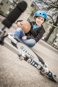 Micro Scooter Sprite schwarz mit Streifen