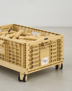 MODU® Aufbewahrungsbox / Spielzeugbox gelb