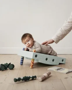 MODU® Baby Activity Set mint/dunkelgrün