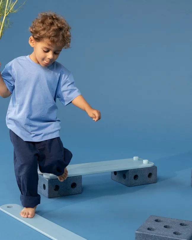 MODU® Balancier Set Balance Track dunkelblau/hellblau