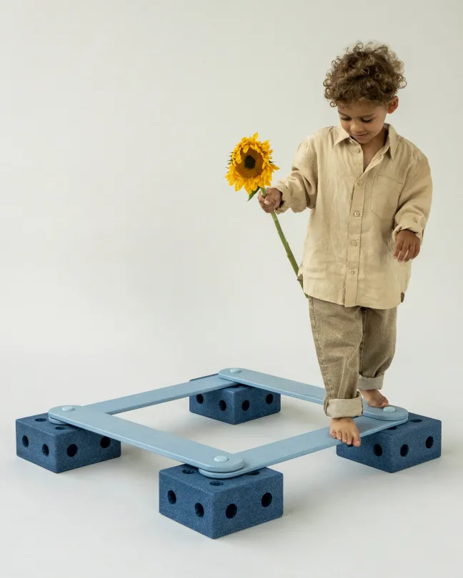 MODU® Balancier Set Balance Track dunkelblau/hellblau