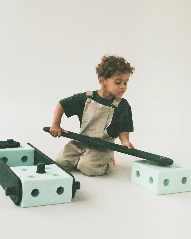 MODU® Balancier Set Balance Track mint/dunkelgrün