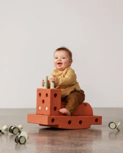 MODU® Curiosity Set Konstruktionsspielzeug orange/hellgrün