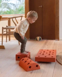 MODU® Curiosity Set Konstruktionsspielzeug orange/hellgrün