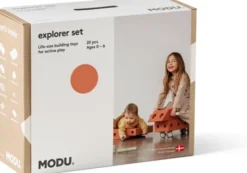 MODU® Explorer Set Konstruktionsspielzeug orange/hellgrün