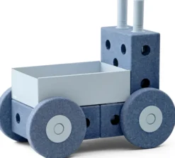 MODU® 3in1 Lauflernwagen dunkelblau/hellblau
