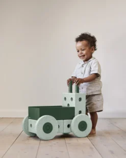 MODU® 3in1 Lauflernwagen mint/dunkelgrün