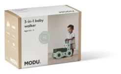 MODU® 3in1 Lauflernwagen mint/dunkelgrün