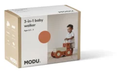 MODU® 3in1 Lauflernwagen orange/hellgrün