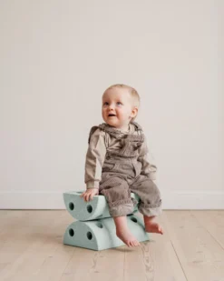 MODU® Kinderstuhl mint/dunkelgrün