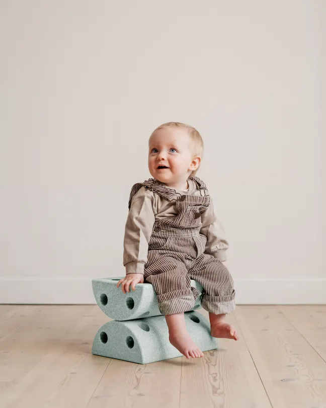 MODU® Kinderstuhl mint/dunkelgrün