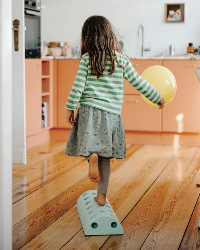MODU® Kinderstuhl mint/dunkelgrün