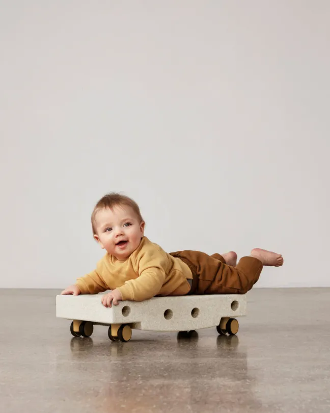 MODU® Scooter Board Rollbrett sand/gelb
