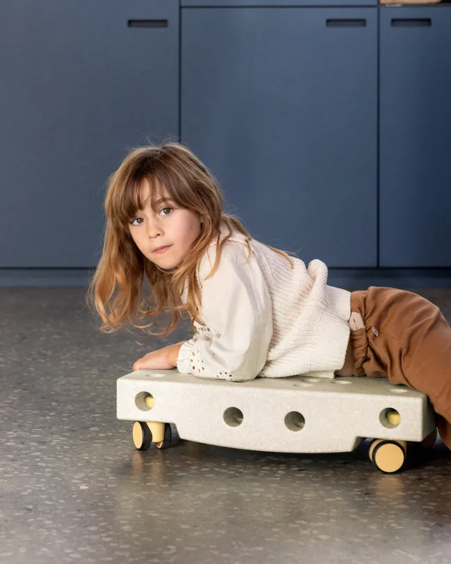 MODU® Scooter Board Rollbrett sand/gelb