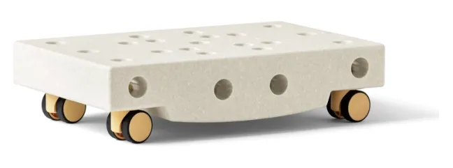 MODU® Scooter Board Rollbrett sand/gelb