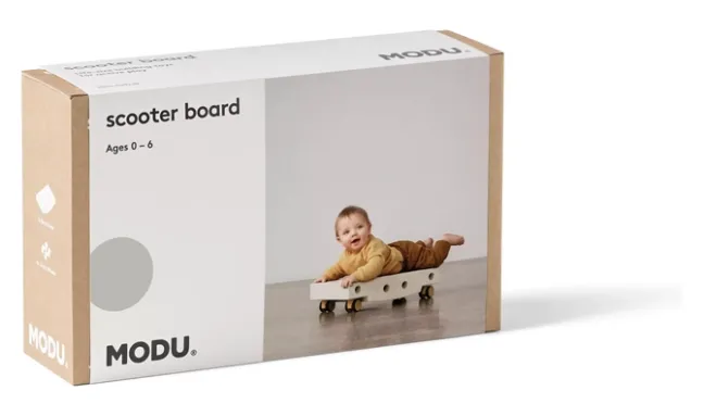 MODU® Scooter Board Rollbrett sand/gelb