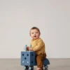 MODU® Tiny Ride Rutschfahrzeug dunkelblau/hellblau