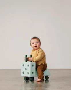 MODU® Tiny Ride Rutschfahrzeug mint/dunkelgrün