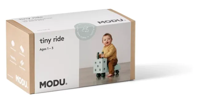 MODU® Tiny Ride Rutschfahrzeug mint/dunkelgrün