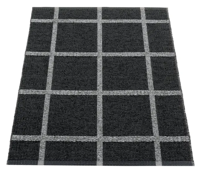 Pappelina Teppich Ada Black/Granit Metallic 70 x 100 cm ADX710 Sale