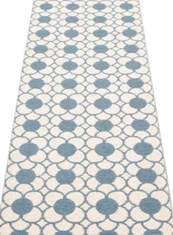 Pappelina Teppich ANYA River Blue 70 x 300 cm AN3R730
