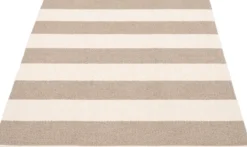Pappelina Teppich Bob Mud Vanilla 140 x 180 cm BO6B418