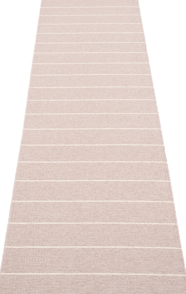 Pappelina Teppich Carl Pale Rose Pearl Pink 70 x 270cm CA7A727