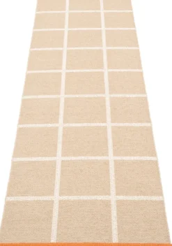 Pappelina Teppich CRISS Beige 70 x 225cm CR6E722