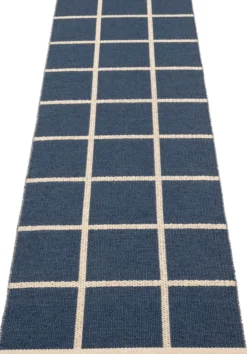 Pappelina Teppich CRISS Dark Blue 70 x 225cm CR3G722