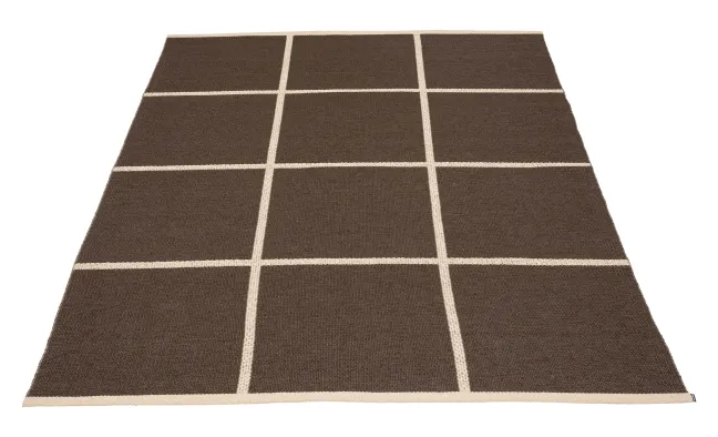 Pappelina Teppich CRISS Dark Brown 180 x 260cm CR6F1826