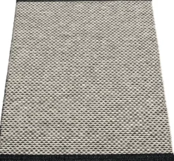 Pappelina Teppich Effi Black 60 x 85 cm EFX608