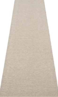 Pappelina Teppich Emm Linen/Linen Metallic 70 x 300 cm EMM9F730