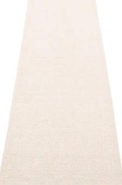 Pappelina Teppich Emm Vanilla/White Metallic 70 x 240 cm EMM0C724