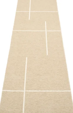 Pappelina Teppich Fred Beige Vanilla 70 x 270 cm FR6E727
