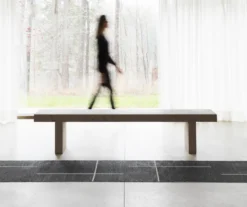 Pappelina Teppich Fred Black Vanilla 70 x 90 cm FRX709