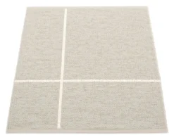 Pappelina Teppich Fred Linen Vanilla 70 x 90 cm FR9F709