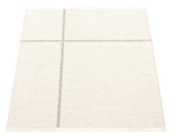 Pappelina Teppich Fred Linen Vanilla 70 x 90 cm FR9F709